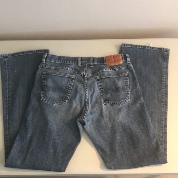 LUCKY Brand Gene Montesano Easy Rider Bootcut button up Jeans Women's Size 8 - Picture 4 of 12